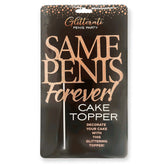 Little Genie Glitterati Hens Party Same Penis Forever Cake Topper