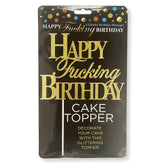 Little Genie Happy Fucking Birthday Novelty Cake Topper