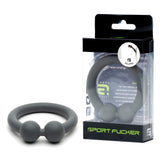 Sport Fucker Bullring Stretchy Cock Ring Grey