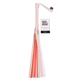 Sportsheets Sex & Mischief Peaches N CreaMe Stripe Flogger Whip