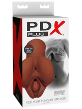 PDX Brands Pick Your Pleasure Mens Stroker Brown