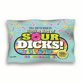 Little Genie Suck A Bag Of Sour Dicks Novelty Pecker Lollies 84g