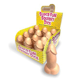 Little Genie Super Fun Squishy Novelty Stress Dick Counter Display of 12