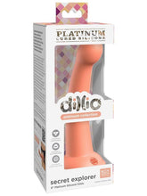 Dillio Platinum Secret Explorer 6 inch Suction Cup Dildo