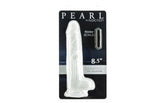 Addiction Pearl Suction Cup Realistic Dildo 8.5 Inch Pearl White