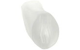Doc Johnson Palm Pal Ultraskyn Pussy Stroker Frosted Clear