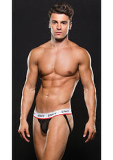 Envy Low Rise Signature Waistband Jock Black