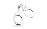 Fetish Collection Classic Metal Hand Cuffs Silver