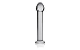 Glass Romance 1 Glass Dildo 7 Inch Clear