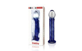 Glass Romance 7 Glass Dong 7.5 Inch Blue