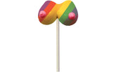Hott Products Rainbow Boobie Shaped Candy Pop