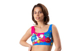 Mememe Lingerie Comics Curios Womens Crop Top