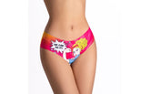 Mememe Lingerie Comics Strong Girl Slip Womens Sexy Panties