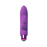 PowerBullet Alices Bunny Rechargeable Bullet Vibrator With Rabbit Sleeve