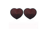 Lovetoy Reusable Red Diamond Heart Nipple Pasties