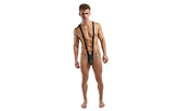 Male Power Stretchy & Breathable Front Rings Sling Black S / M