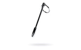 Metal Silver Metal Male Pleasure Urethral Plug With Cock Ring