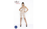 Passion Lingerie BS033 Super Sexy Translucent Mesh Dress One Size White