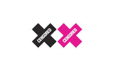 Peekaboo Fashionable Nipple Pasties Censored Black & Pink