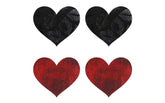 Peekaboo Stolen Kisses Hearts Shaped Nipple Pasties