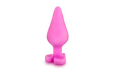 Play With Me Naughty Candy Heart Shaped Be Mine Silicone Butt Plug