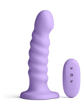 NS Novelties Colours Ribbed 6 inch Remote Control Dildo
