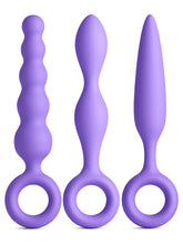 NS Novelties INYA Trio 3 Piece Silicone Butt Plug Kit