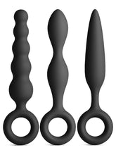 NS Novelties Renegade Trio Silicone Anal Plug Kit
