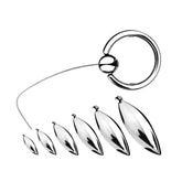 BDStyle Oval Bullet Urethral Sound With Pull Ring