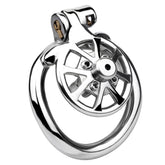 BDStyle Spike Mens Chastity Cage With Metal Urethral Catheter