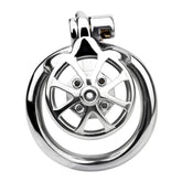 BDStyle Spike Chastity Cage With Silicone Urethral Catheter