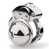 BDStyle CB Mens Chastity Lock Cock Cage With Adjustable Ring