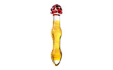 Sexus Glass Dildo 20.5cm Yellow & Red
