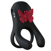 BDStyle Butterfly Triple Lock Vibrating Cock Ring