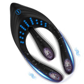 BDStyle Love Triangle Vibrating Cock Ring With 3 Motor