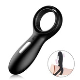 BDStyle 10 Functions Vibrating Cock Ring with Double Ring