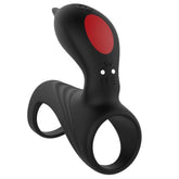 S-Hande Hi Fun Vibrating Mens Cock Ring With Clit Stimulation