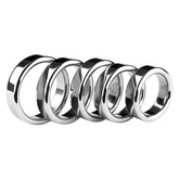 BDStyle Chrome Stainless Steel Mens Cock Ring 1.5cm Height