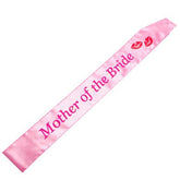 MDI Pink Flashing Mother Of The Bride Sash