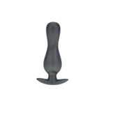 Shots OUCH! Curvy 11.7 cm Metallic Silicone Anal Plug