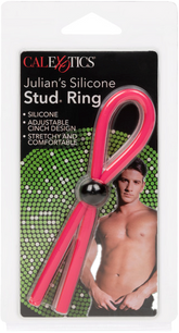 California Exotics Julians Silicone Stud Adjustable Cock Ring