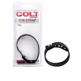 Colt Adjustable 3 Snap Leather Strap Cock Ring