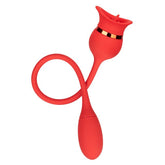 French Kiss Casanova Multi Function Clitoral Stimulator Massager Red