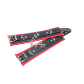 Behave Super Soft BDSM Play Hand Cuffs Red / Black