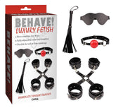 Behave Dominate Tonight Adjustable S&M Kit Black