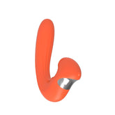 Kissen Kraken 5 Suction Pattern Clitoral Vibrator Orange