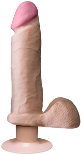 Doc Johnson ULTRASKYN Multi Function Vibrating Dong 8 Inch