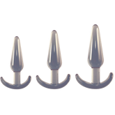 Excellent Power Butt Fantasy Triple Tapered Butt Plug Set