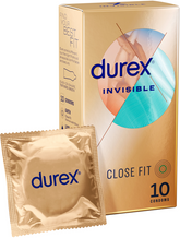 Durex Invisible Close Fit Thin Condoms 10 Piece