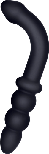 Excellent Power Deep Comber Anal Plug With Hook Black